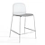 MIDJ Liù: Modern Stool with LG Polys 3D model small image 2