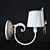 Elegant Freya Kate Wall Sconce 3D model small image 3