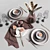 Elegant Serving Utensils Set 3D model small image 2