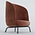 Plushalle Easy Nest Chair - Compact and Comfortable 3D model small image 2