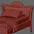 Dreamland Haven: Arcanda Children's Bed 3D model small image 3