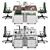 LAS LOGIC Office Workspace 3D model small image 3