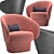Modern COR - Roc Chair 3D model small image 2