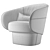 Modern COR - Roc Chair 3D model small image 3