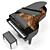 Bosendorfer Grand Piano 200: Masterful Artistry. 3D model small image 2