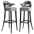 Elegant Nanook Bar Chair: Brabbu 3D model small image 1