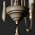 Elegant Casa Florentina Chandelier 3D model small image 2