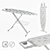 Smooth Finish Ironing Board 3D model small image 1