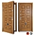 Bezha Metal Entrance Door: Your Frame 3D model small image 1