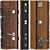 Vezha Entry Metal Door 3D model small image 2
