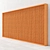 Bamboo 3D Decor Frame 3D model small image 3