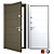 Title: Lino Metal Entrance Door: Your Ultimate Doorway Solution 3D model small image 1