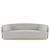 Modern 3-Seater Sofa - 240cm Wide 3D model small image 2