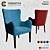 Comfy Charlie Accent Chair 3D model small image 1