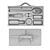 Swiss To Go Picnic Set 3D model small image 3