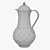 Rose Tea Thermos: Stylish, Durable, and Portable 3D model small image 3
