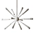 Celestial Glow: Crystorama 12-Light Zodiac Pendant 3D model small image 3