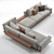 Poltrona Frau LET IT BE: Stylish and Versatile Seating 3D model small image 2