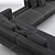 Poltrona Frau LET IT BE: Stylish and Versatile Seating 3D model small image 3