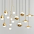 Exclusive Quartet Pendant Lights 3D model small image 1