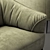 Borzalino SIGMUND Armchair 3D model small image 3
