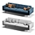 Luxurious Steward Sofa by Laskasas 3D model small image 3