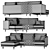 Halley Conner Lounge Sofa - Sleek & Stylish Comfort 3D model small image 3