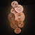 Sleek Nova Wall Light 3D model small image 1