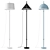 Title: Versatile Wastberg Nendo Floor Lamp 3D model small image 1