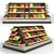 Practical Vegetable Storage Rack 3D model small image 1