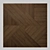 Elegant Wood Milled Wall Panels 3D model small image 1