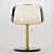 Sleek Grey Marble EVEDAL Lamp 3D model small image 2