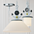 Adjustable Anchor Pendant Light 3D model small image 2