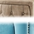 Golden Turquoise Garda Decor - Exquisite 48my Wall Art 3D model small image 2