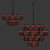 Elegant Normann Copenhagen Amp Chandelier 3D model small image 2