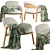 TRIBU NOMAD Easy Chair: Stylish and Comfortable 3D model small image 1