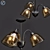 Radiant Glow Lustra Katia 3D model small image 1
