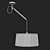NORDICA Chandelier: White Wood E27 Pendant 3D model small image 2