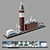 Venice LEGO Architecture Set 3D model small image 2