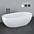 Zen Spa Retreat Bathtub 3D model small image 1