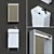 Aquaton Bella Bathroom Set 3D model small image 1