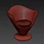 Elfe Relax Armchair: Ultimate Comfort and Style 3D model small image 2