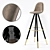 Sleek Stag Bar Chair 3D model small image 1