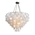 Elegant Capiz Chandelier Collection 3D model small image 3