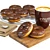 Sweet Treats: 3D Donuts & Coffee 3D model small image 2