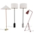 GUBI Floor Lamps: Elegant Illumination 3D model small image 1