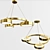 Elegant Acrylic Chandelier: QIHengZhaoMing 3D model small image 1