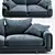  Modern Luxury Sofa - 260 x 65 x 110 cm 3D model small image 2