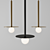 Nodes Pendant: Sleek and Elegant Design 3D model small image 1