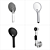 3-Function Hygienic Shower Heads 3D model small image 1